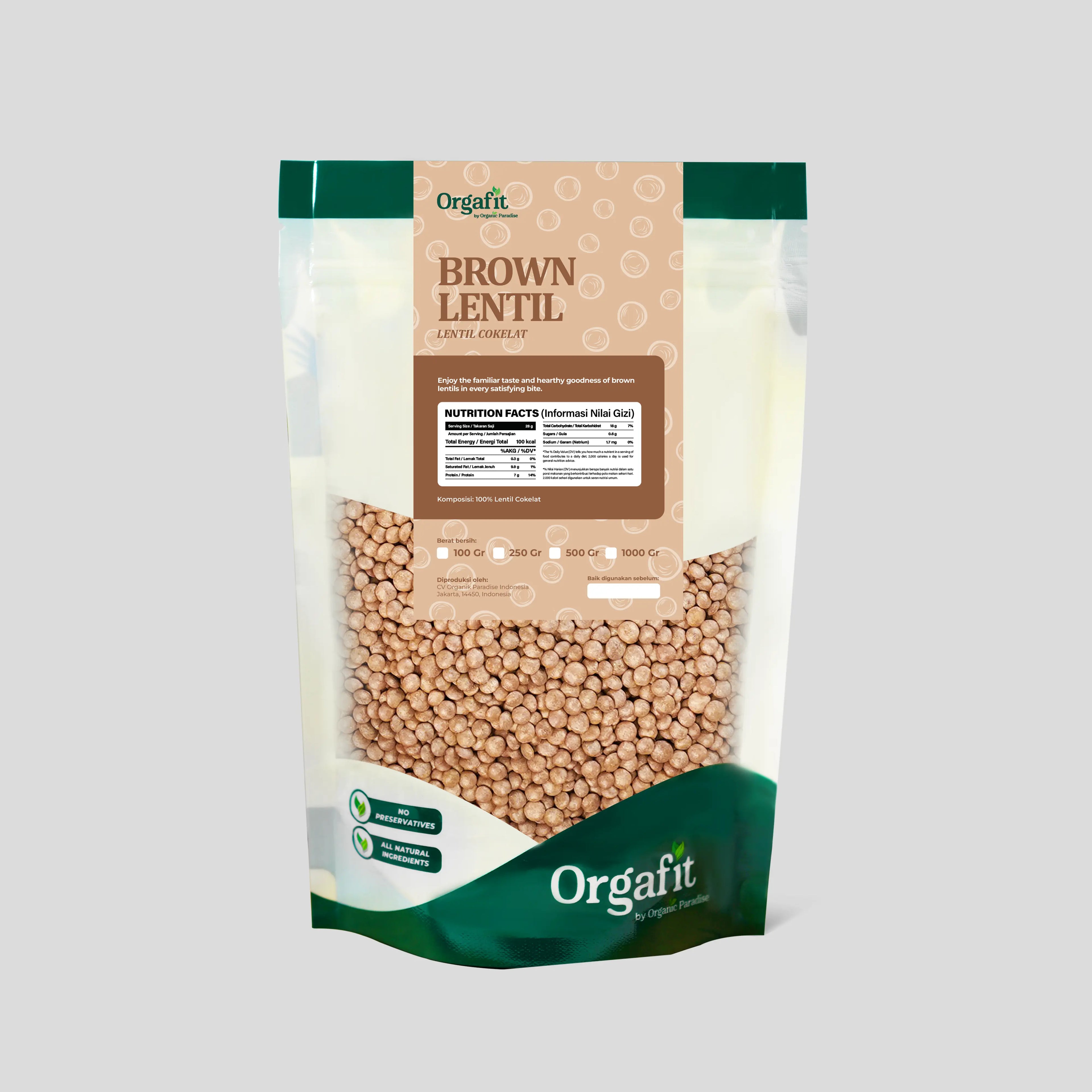 Brown Lentil