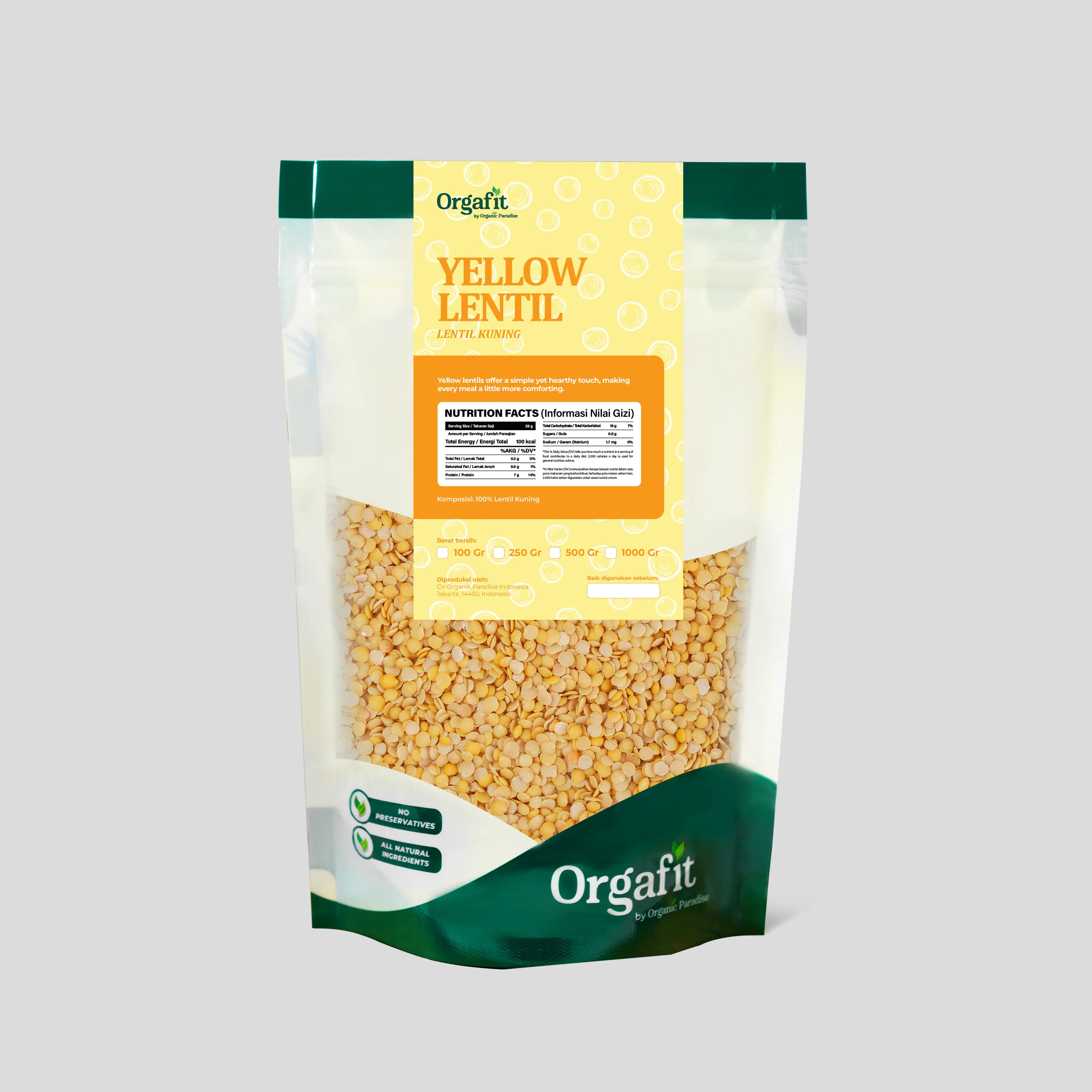 Yellow Lentil