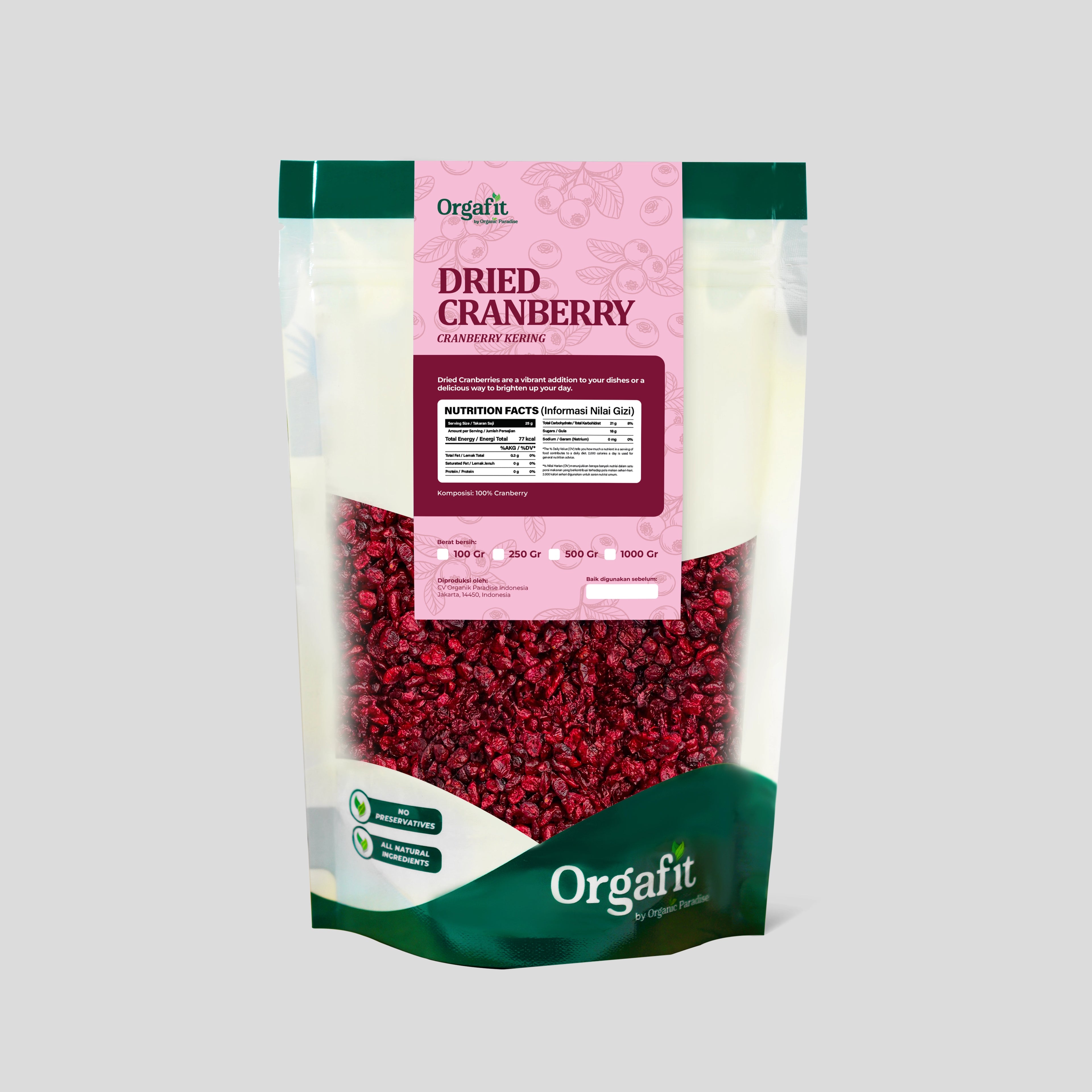 Dried Cranberry