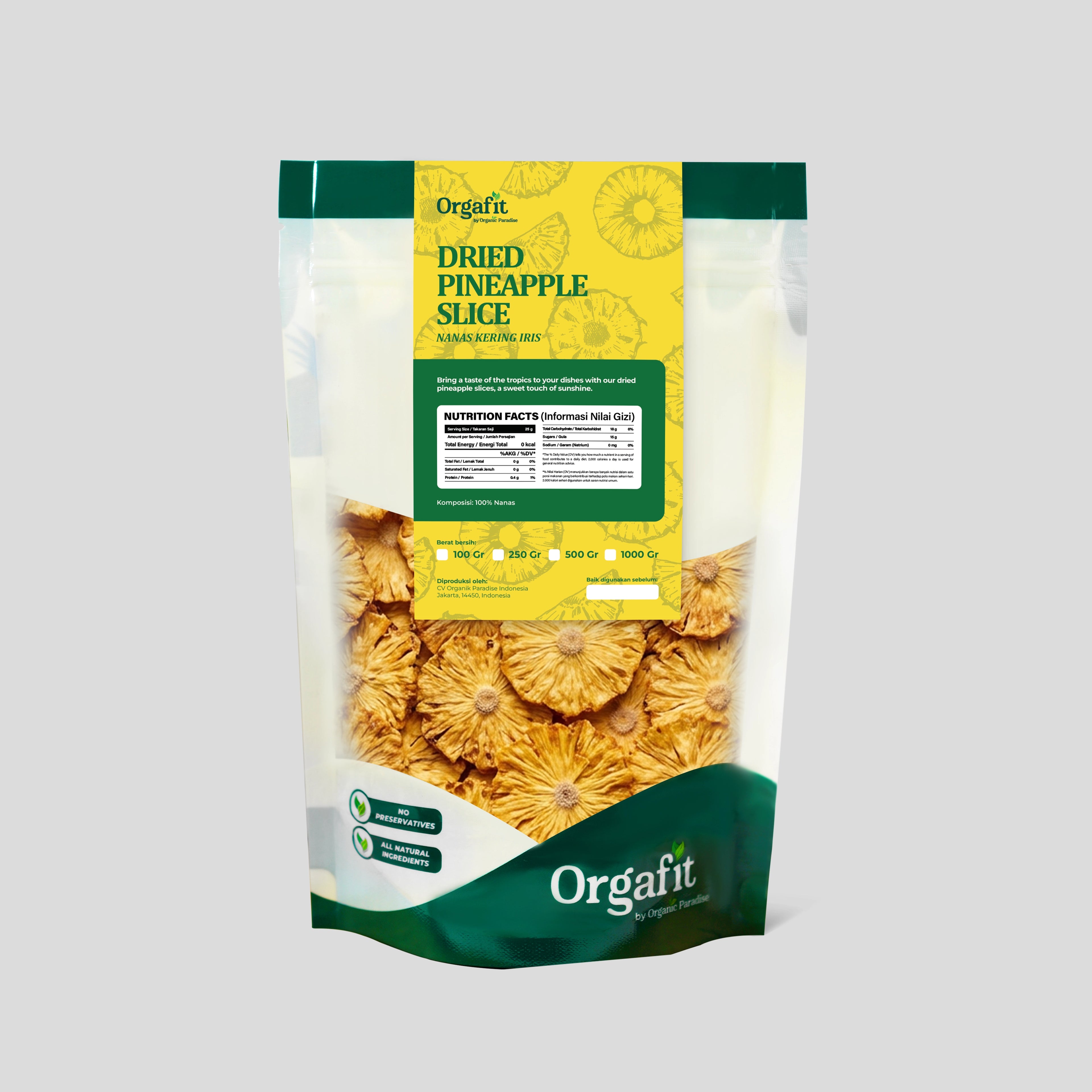 Dried Pineapple Slice