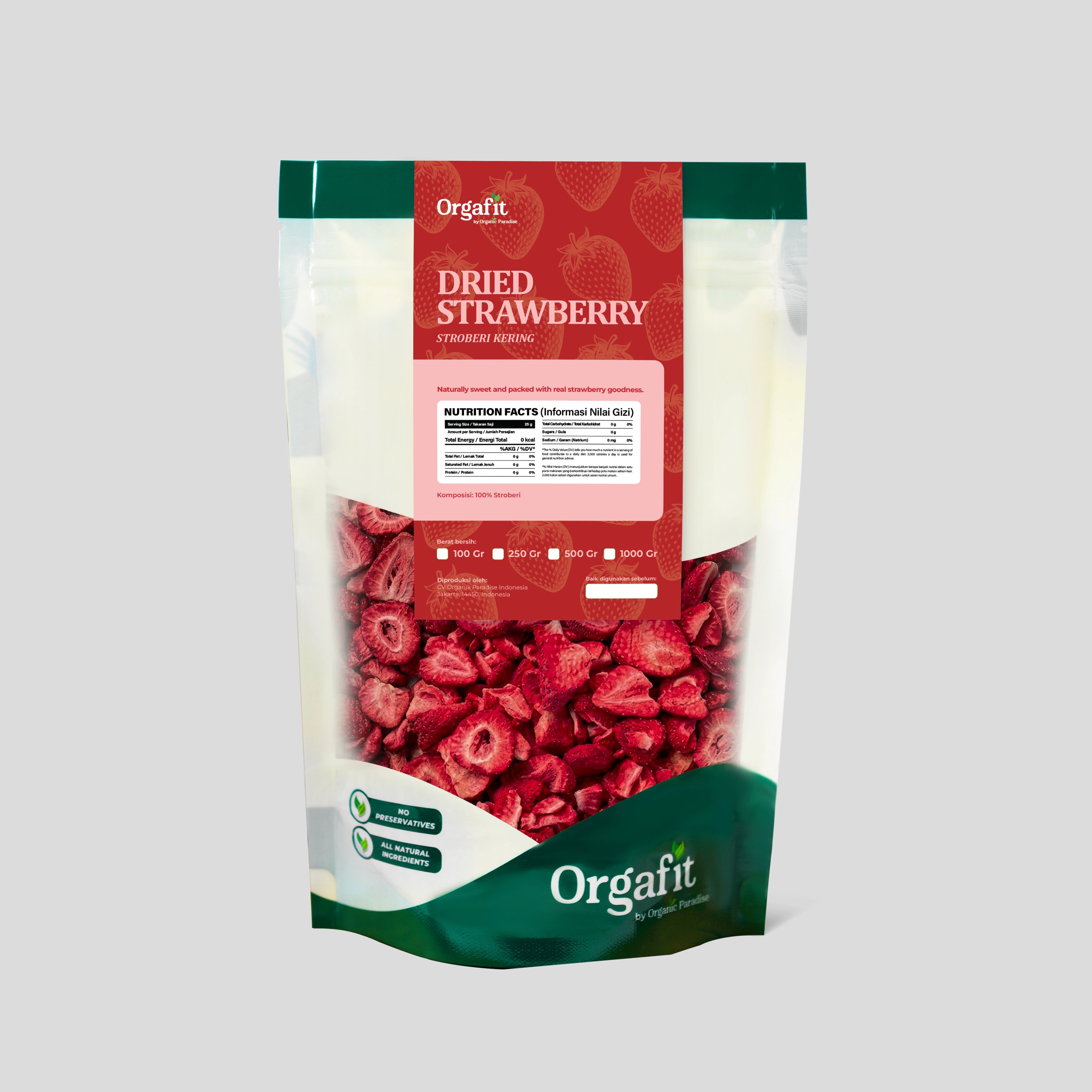 Dried Strawberry