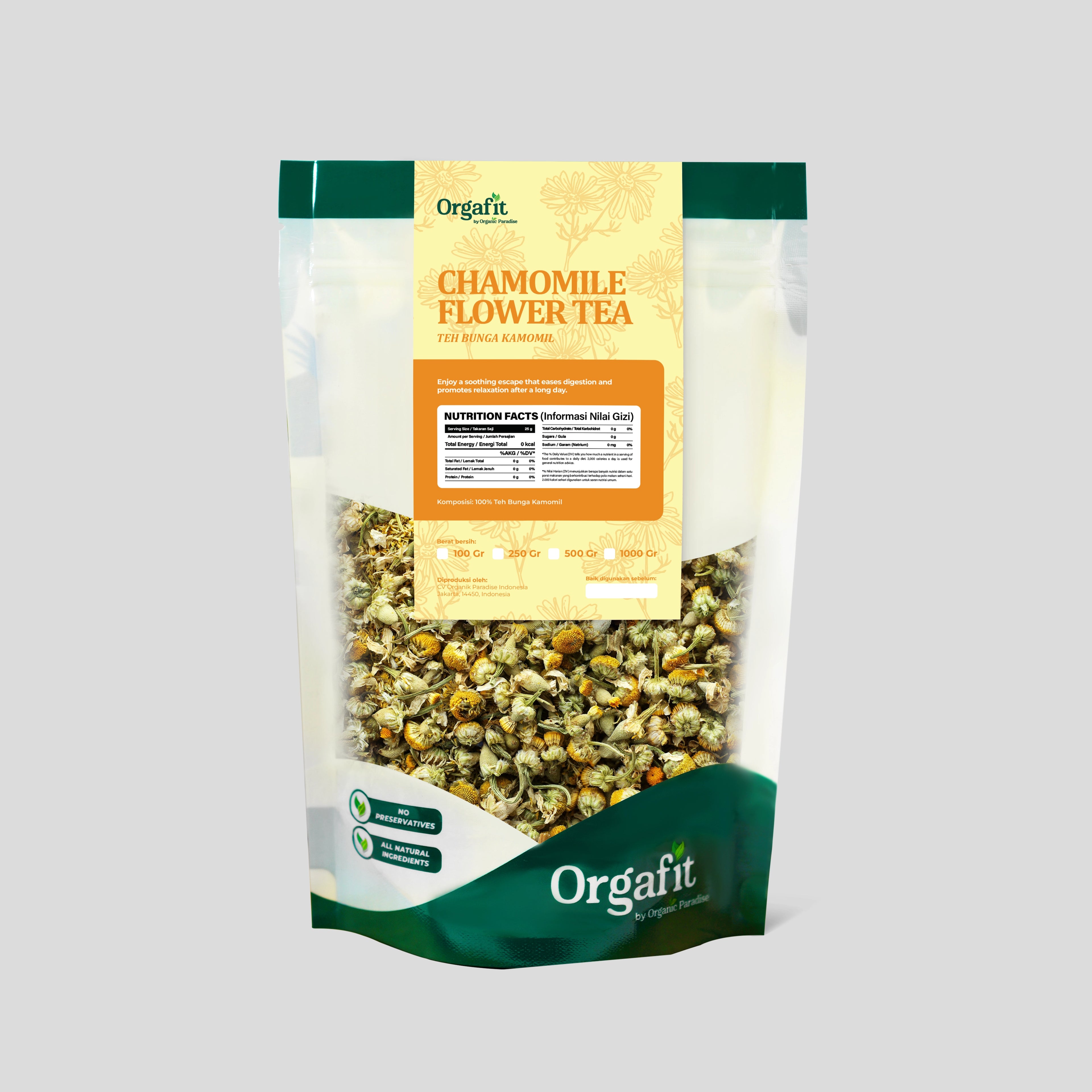 Chamomile Flower Tea