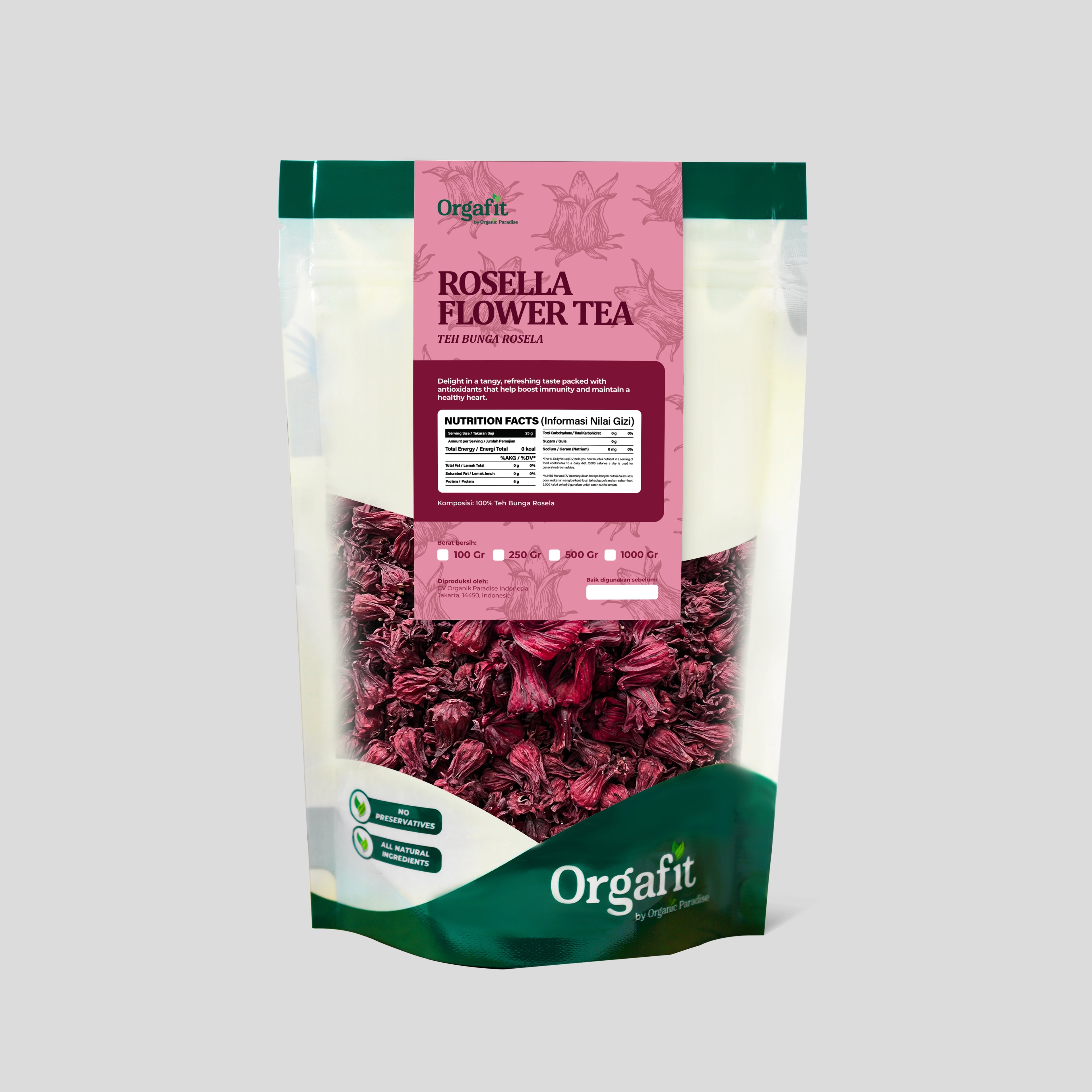 Rosella Flower Tea