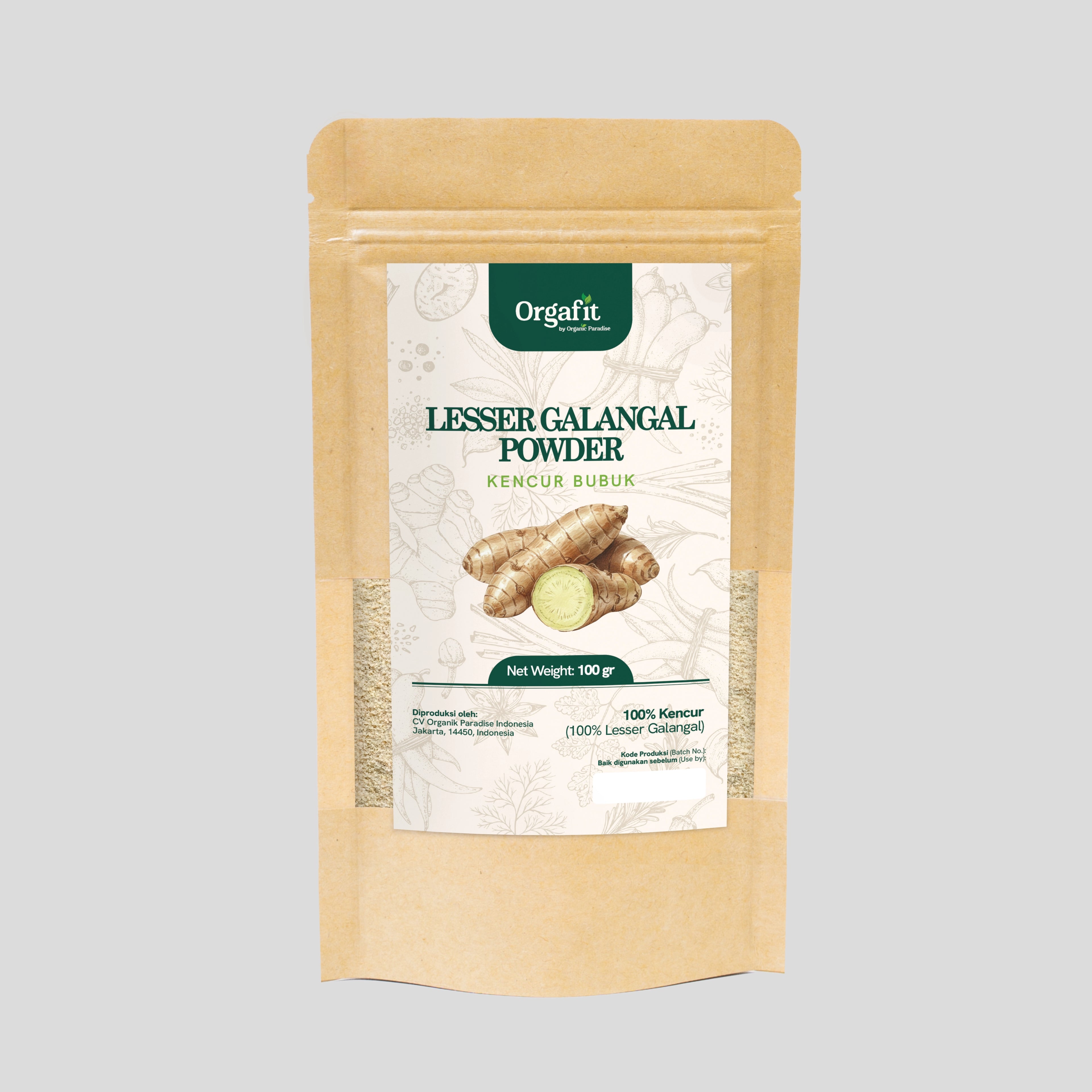 Lesser Galangal Powder
