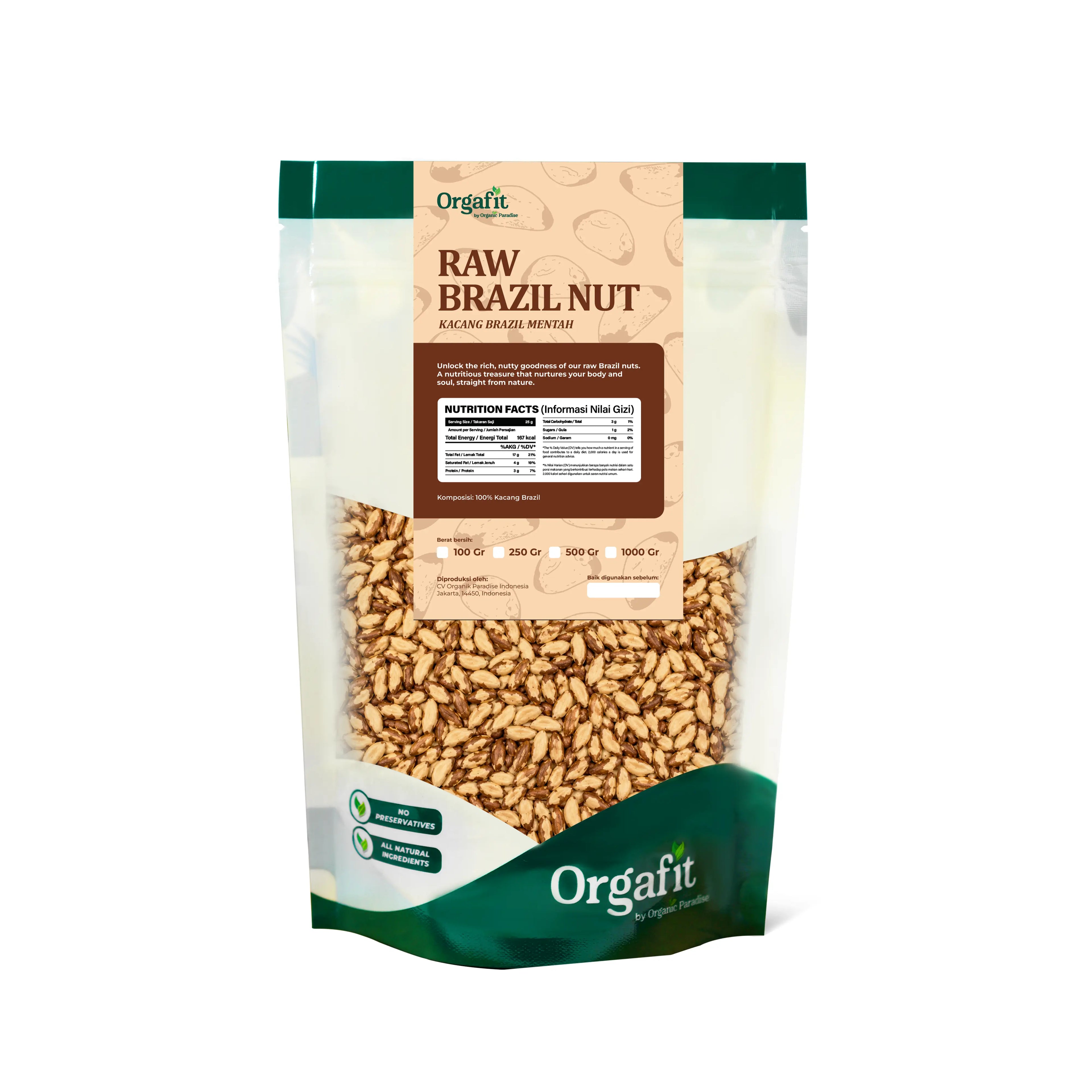 Raw Brazil Nut