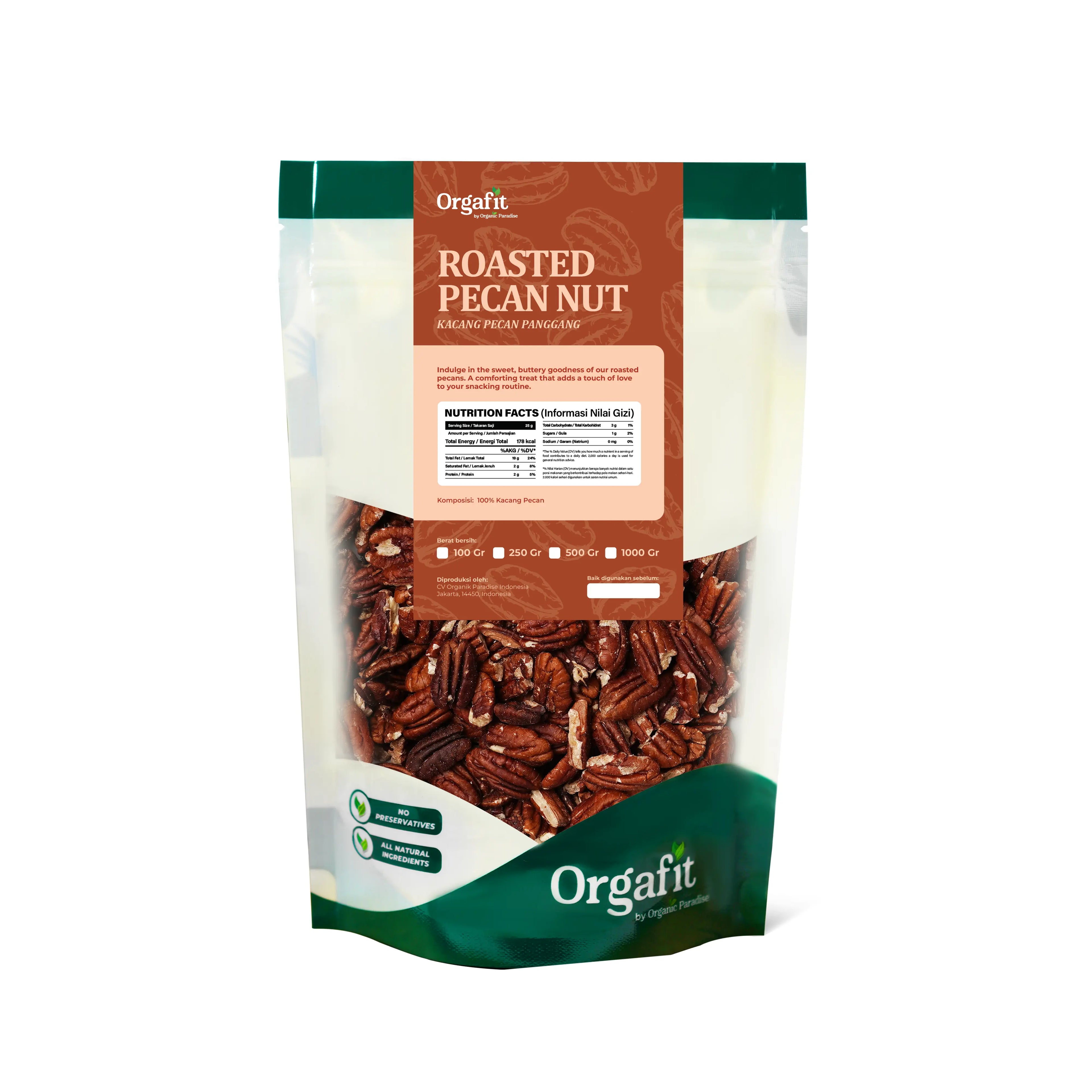 Roasted Pecan Nut