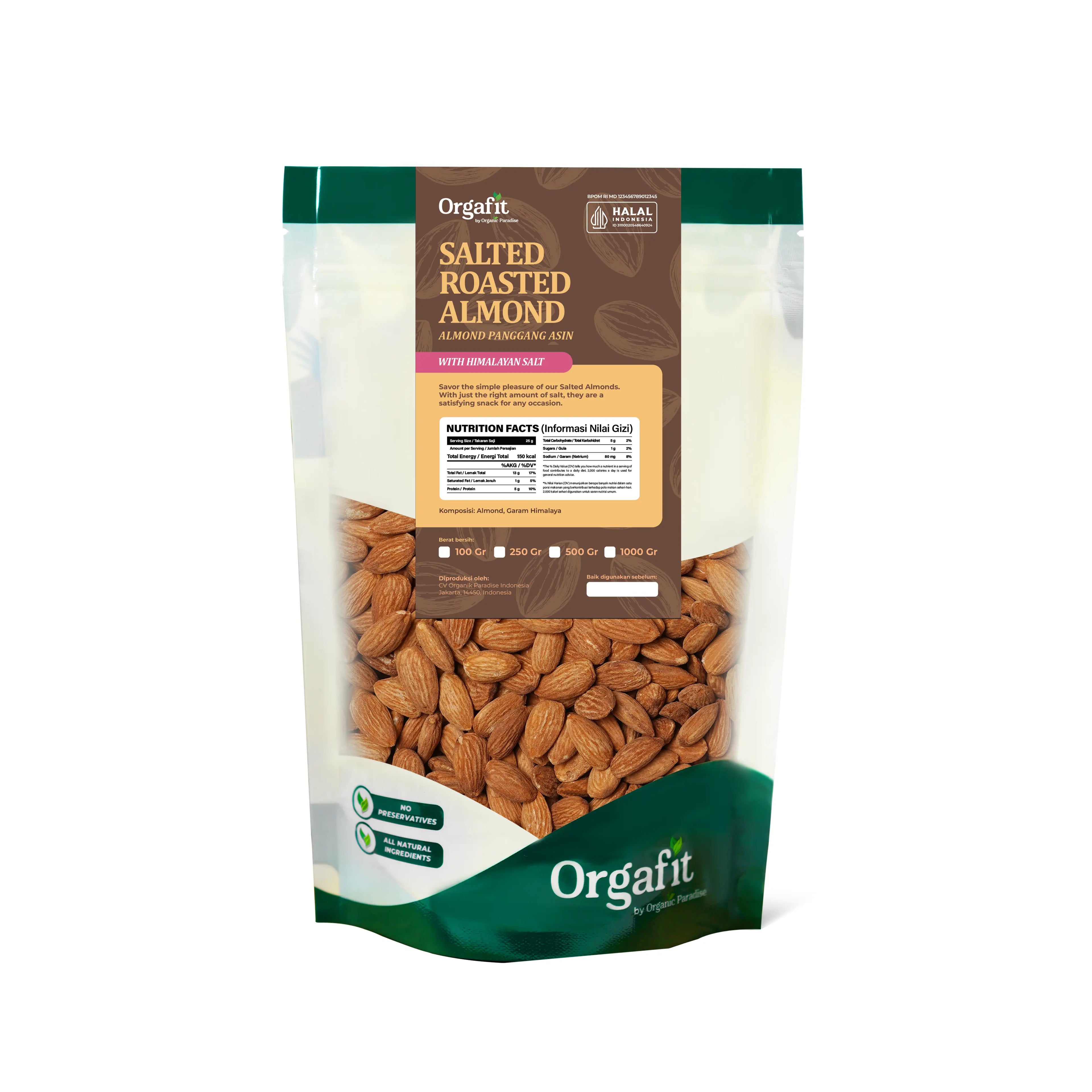 Salted Roasted Almond