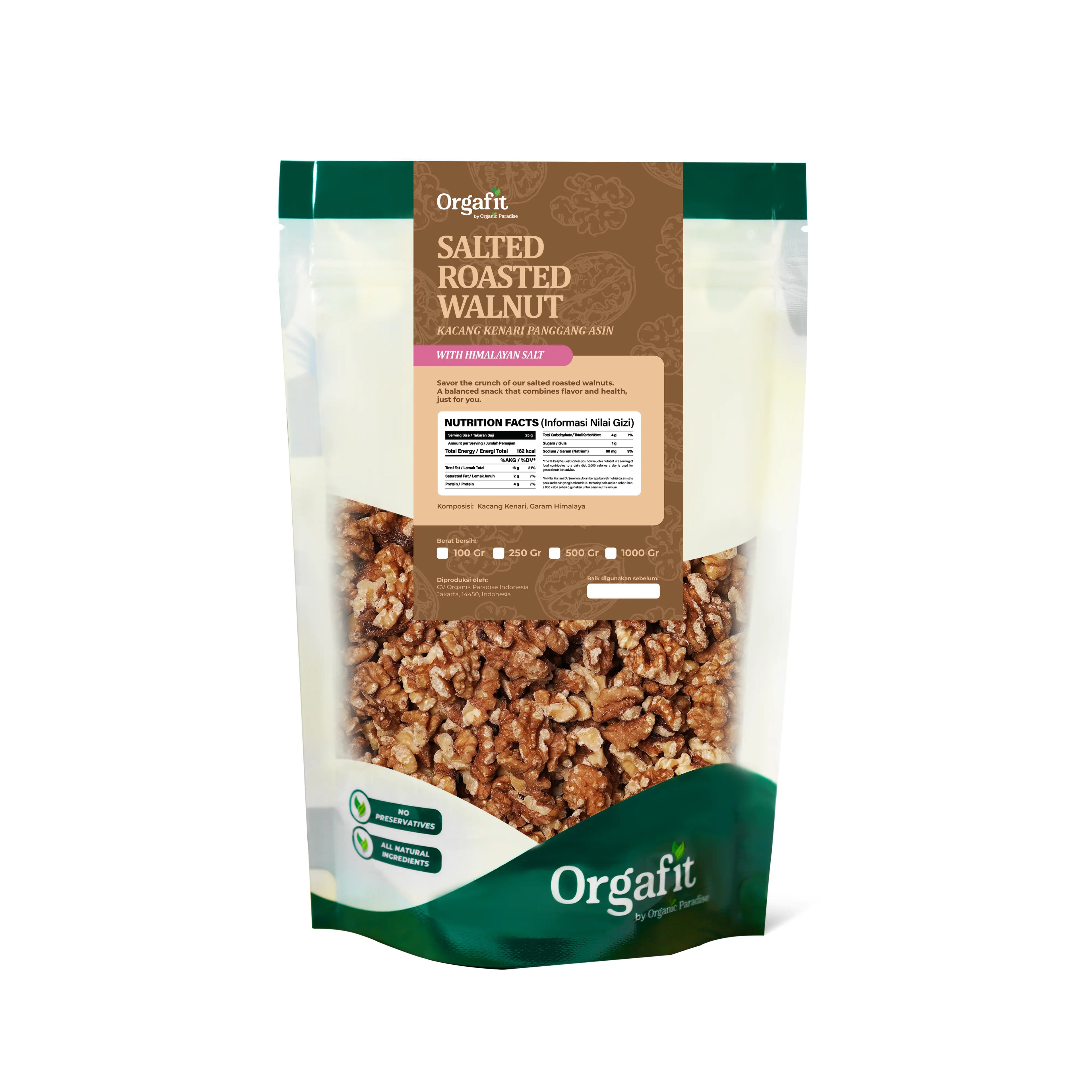 Salted Roasted Walnut