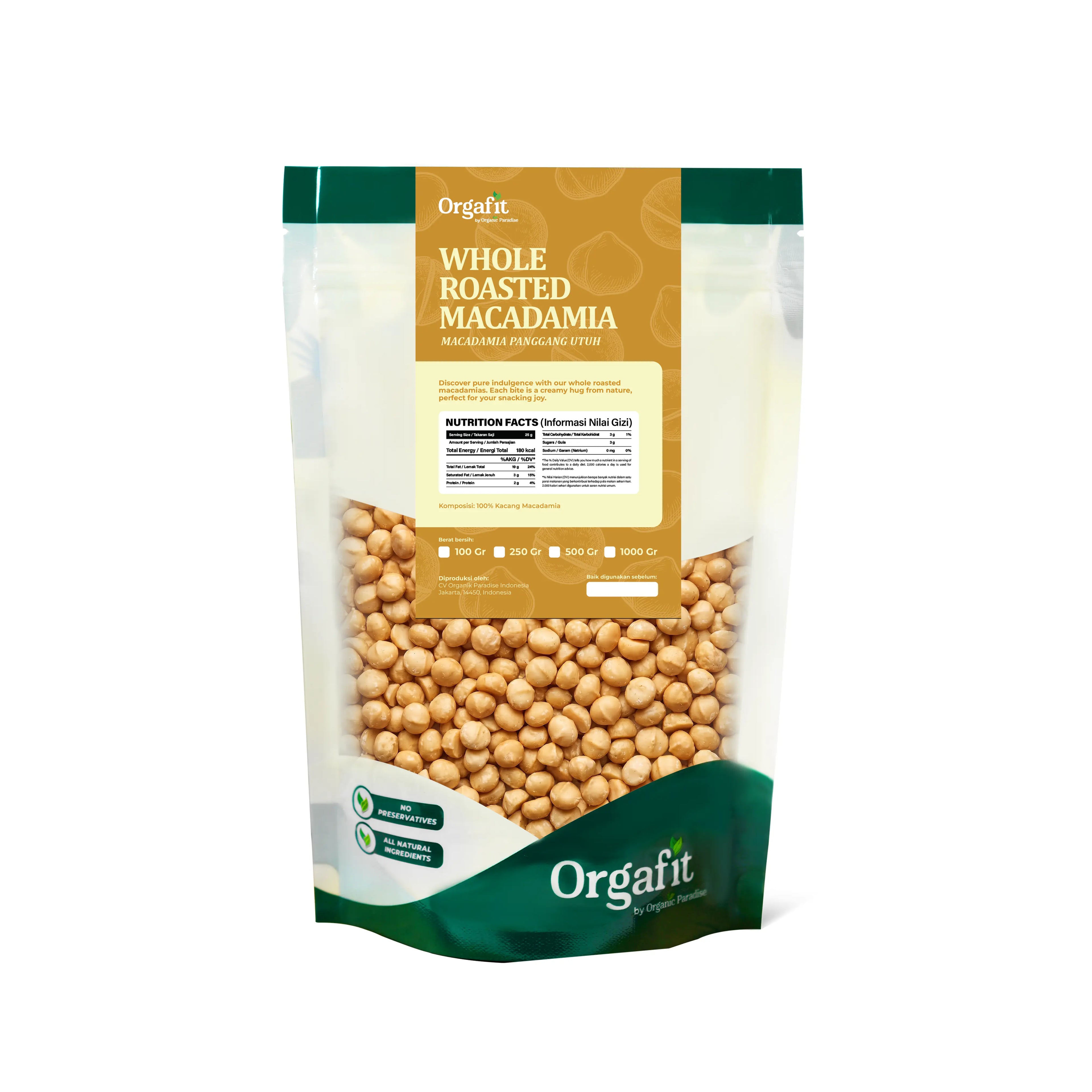 Whole Roasted Macadamia