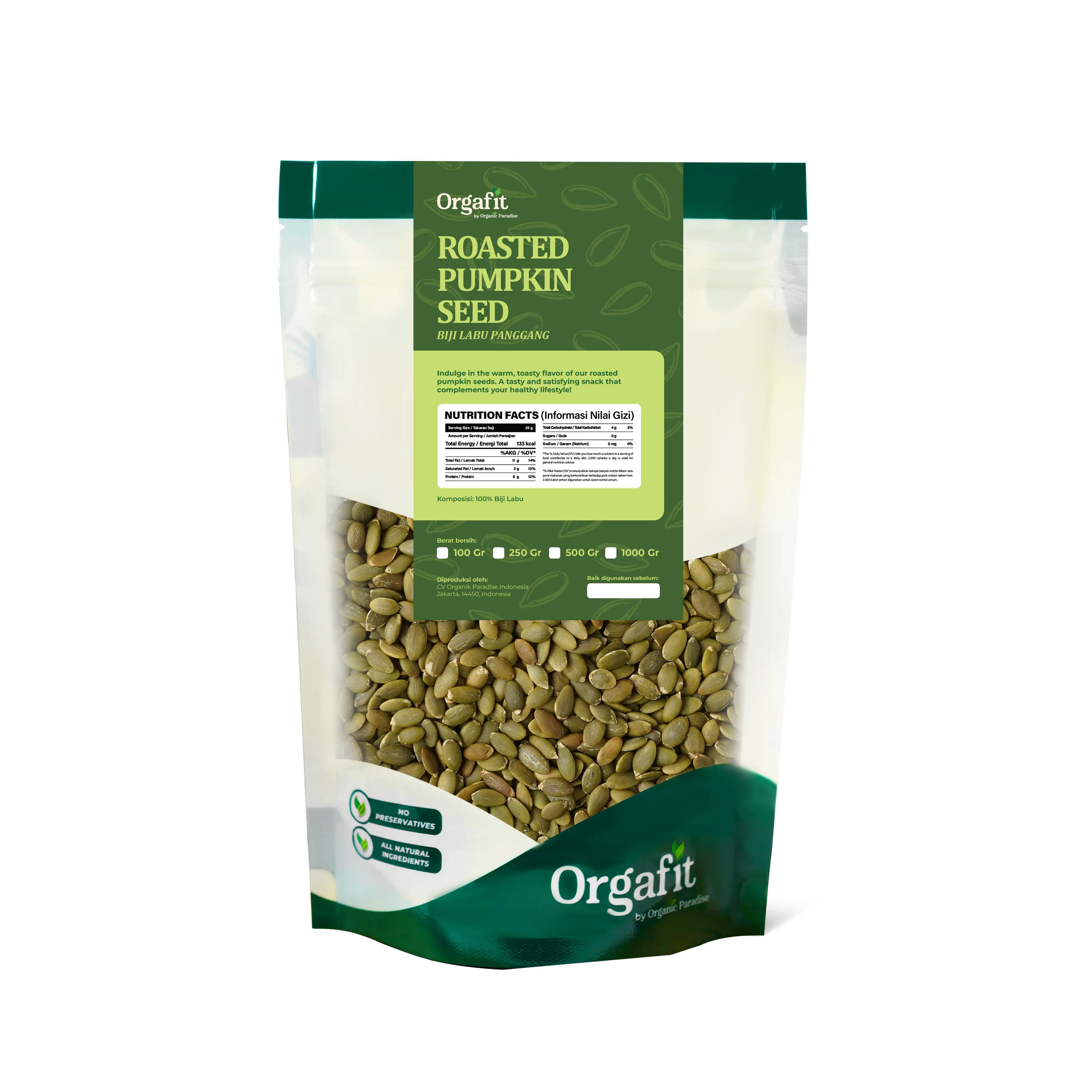 Roasted Pumpkin Seed