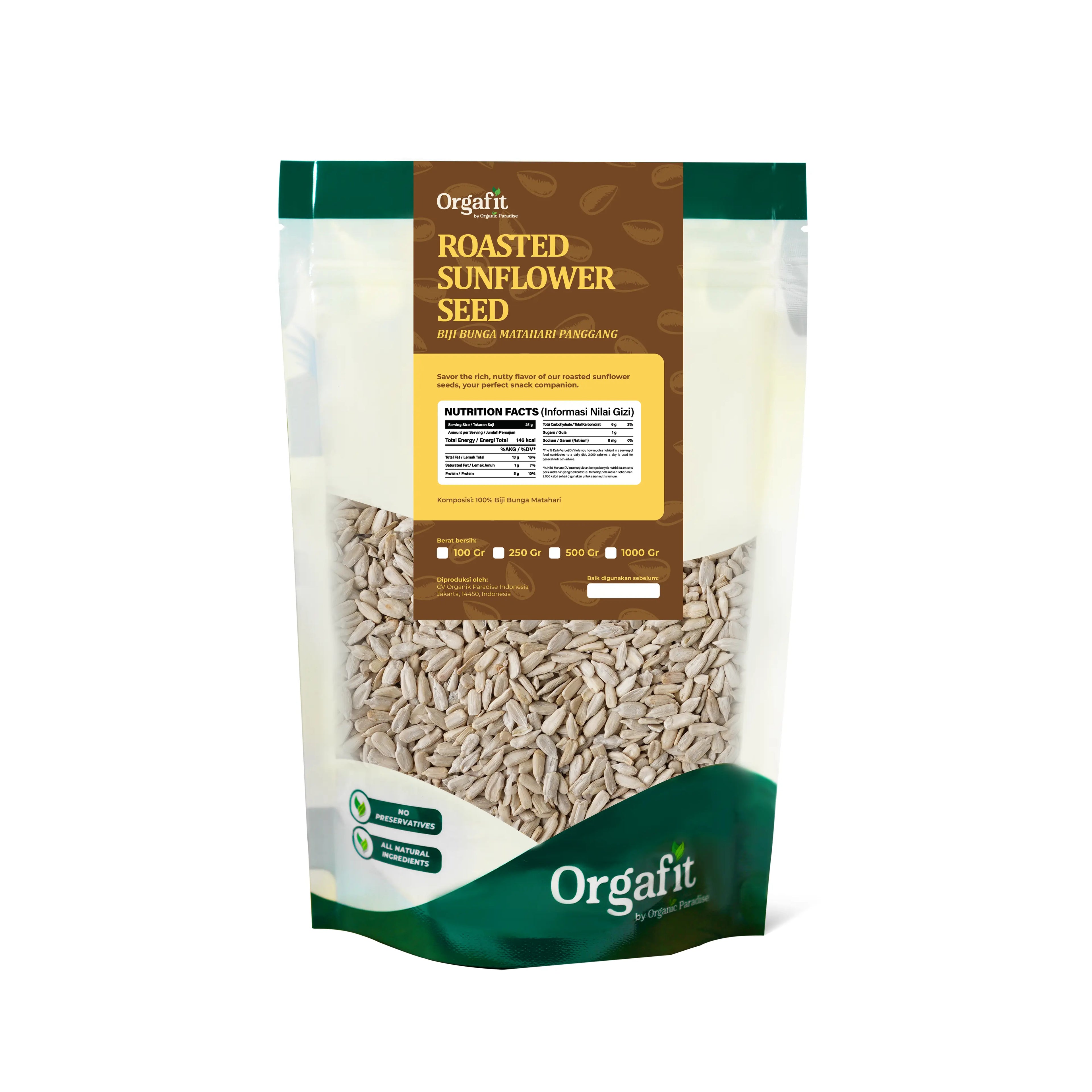Roasted Sunflower Seed