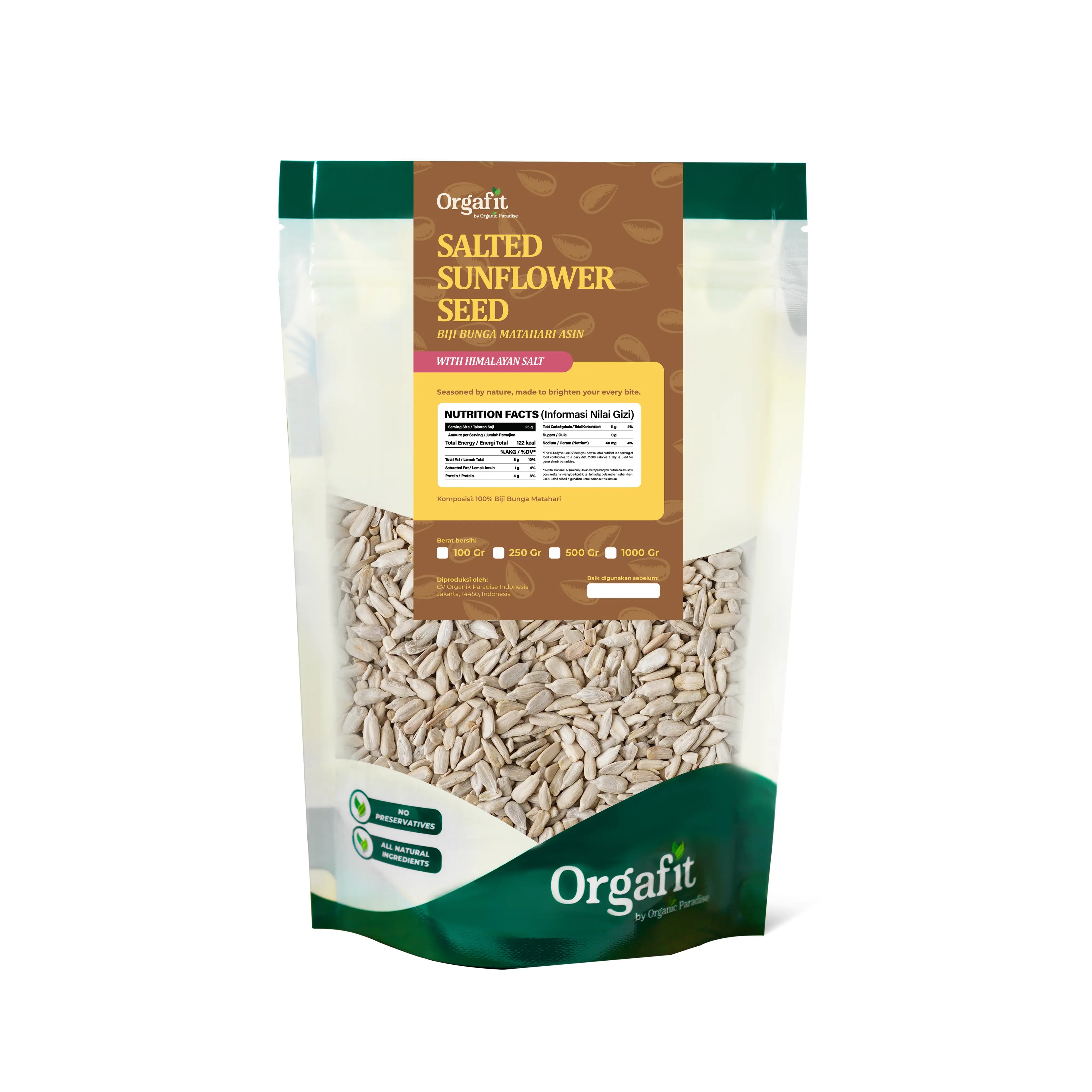 Salted Sunflower Seed