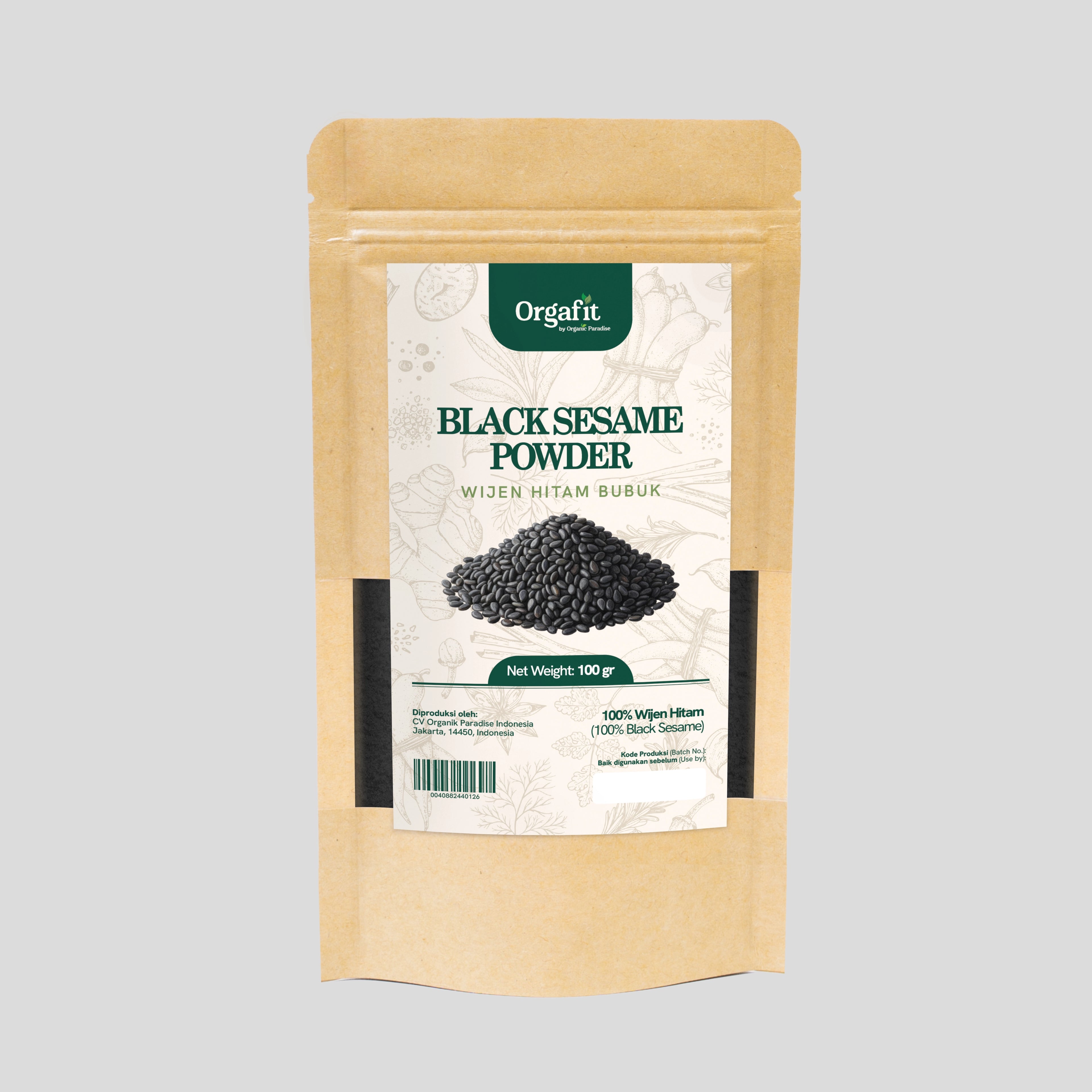 Black Sesame Powder